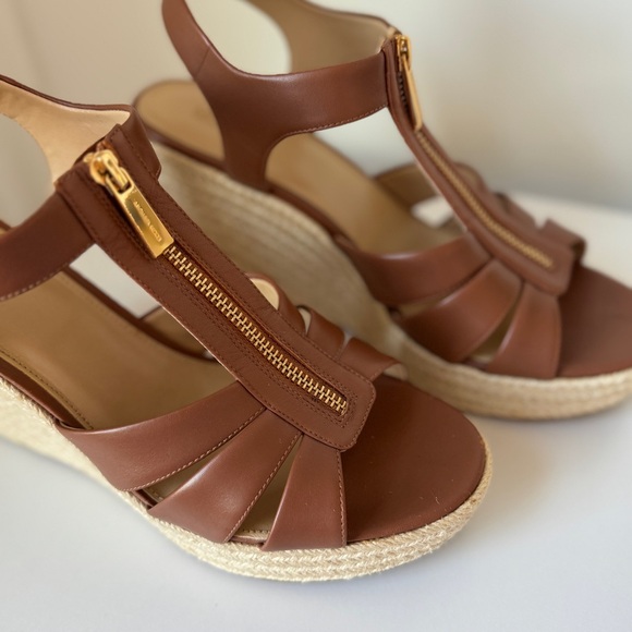 Michael Kors Wedge Espadrilles Women’s Size 11 Designer Summer Sandals - Picture 3 of 10